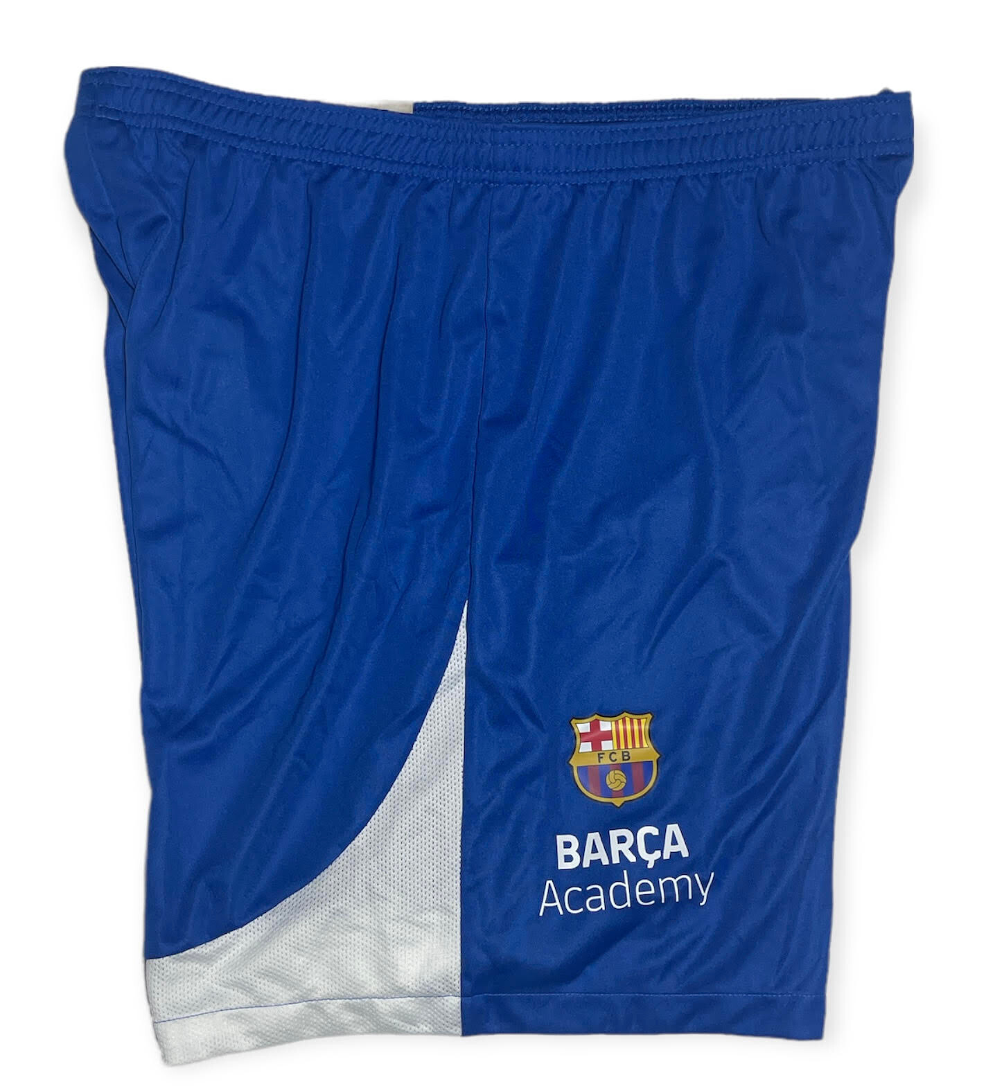 BARCA ACADEMY, BLUE NIKE Short, great FOR players, NEW/TAG, SIZE MAN xlarge