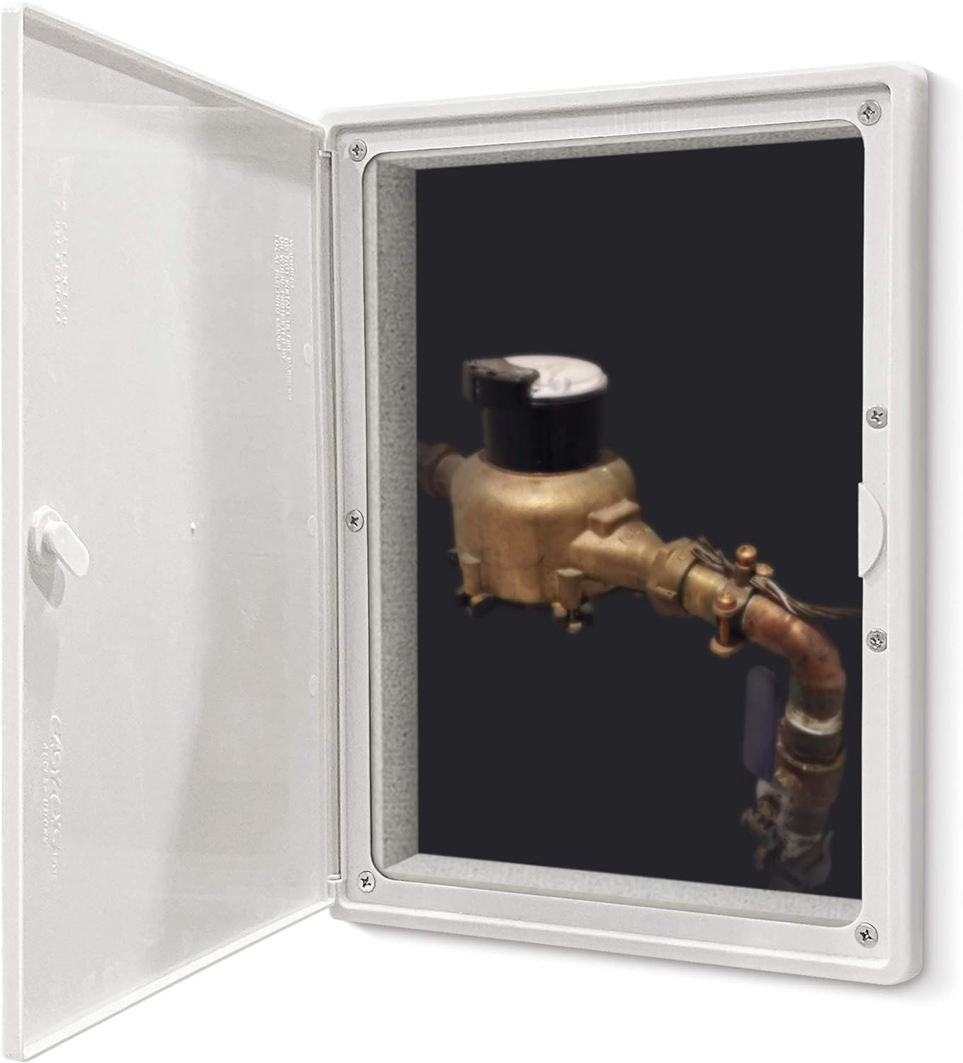 Access Panel 12X16 with Door (Max Service Opening 10X14) Plastic White (Large 12