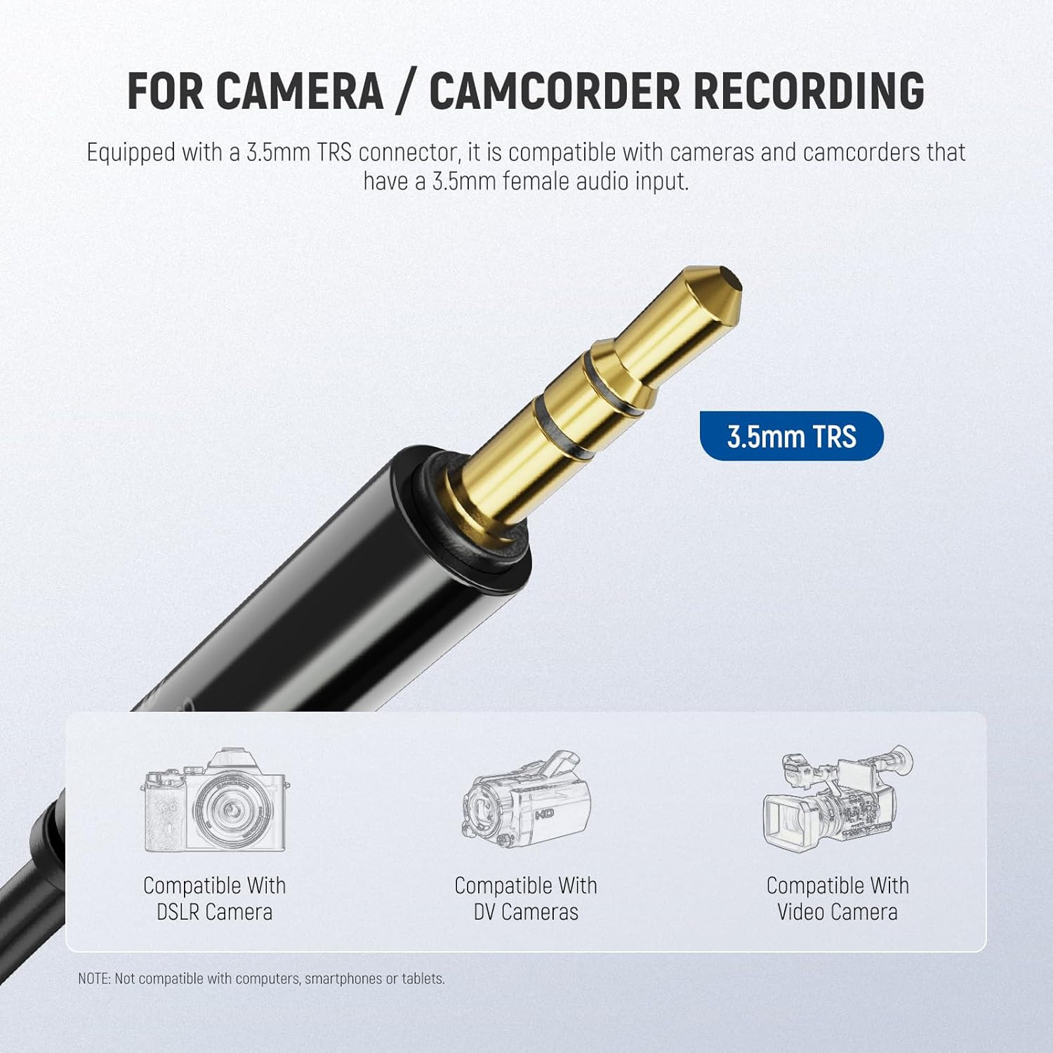 Omnidirectional Lapel Lavalier Microphone Clip-on Condenser Mini Iphone Android