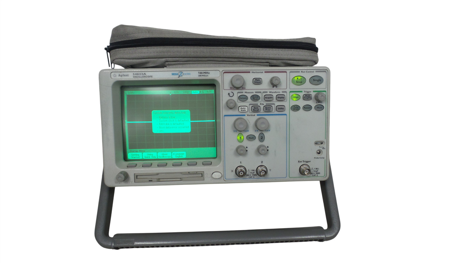 Agilent 54622A Oscilloscope 100 MHz 200 MSa/s - Free Shipping