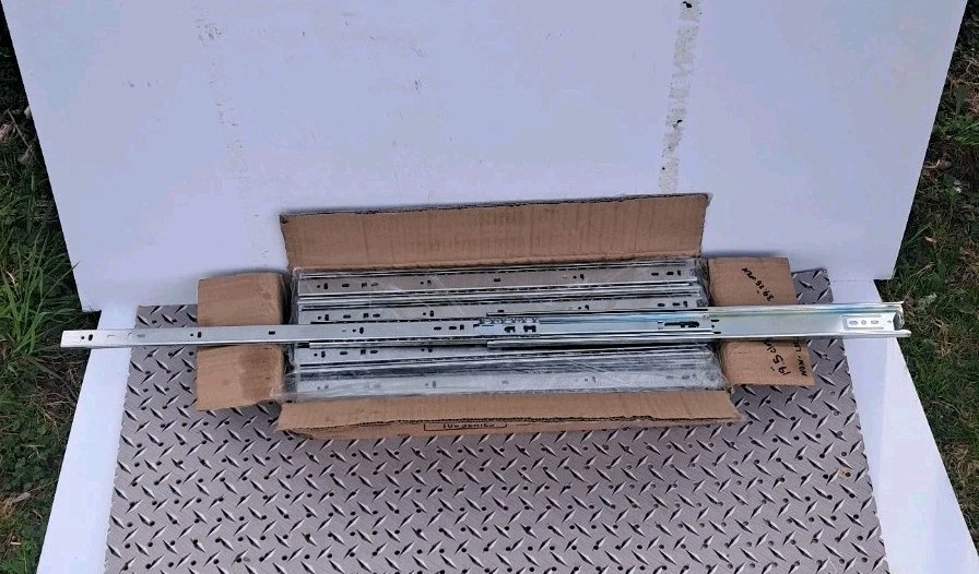 10 Pairs Wurth PRO 100 20" Full Extension Drawer Slides Standard Zinc BM-NEW NIB