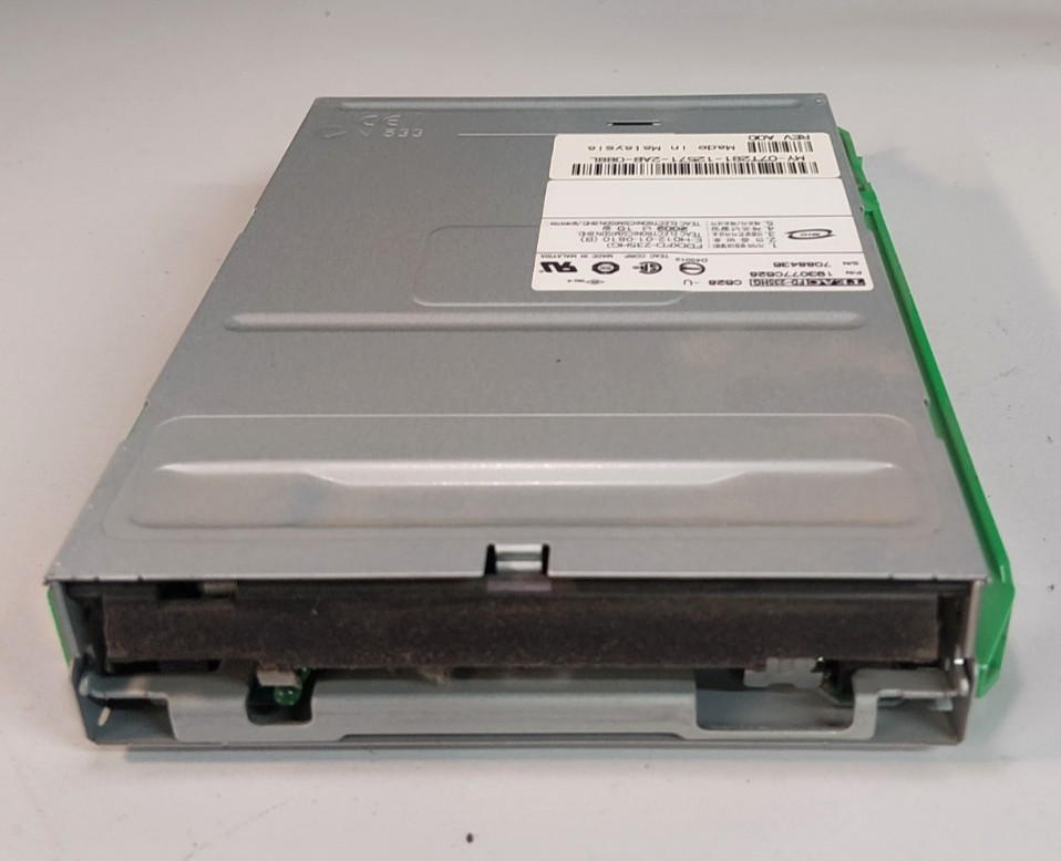 TEAC FD-235HG 3.5 Inch 193077C6-35 Internal Floppy Disk Drive - NO BEZEL
