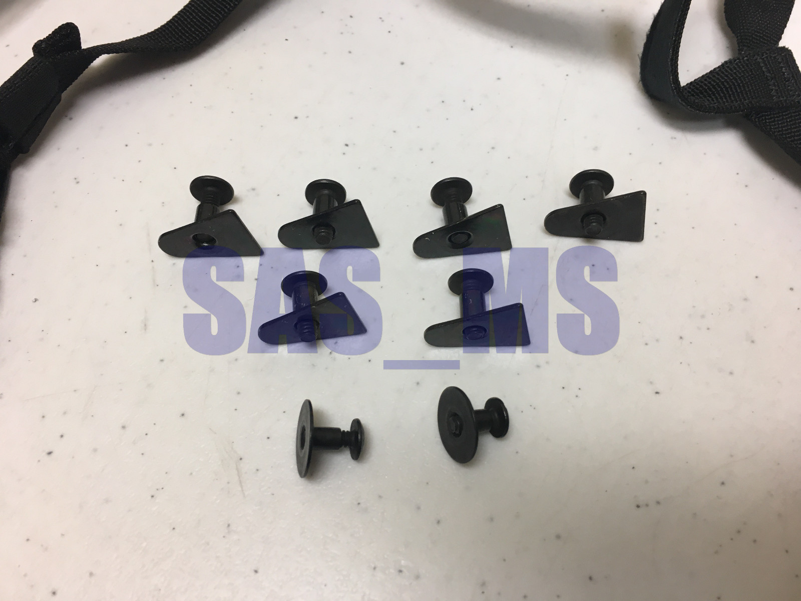 TEAM WENDY 4 POINT CHINSTRAP RETROFIT KIT ASSEMBLY WITH HARDWARE NEW
