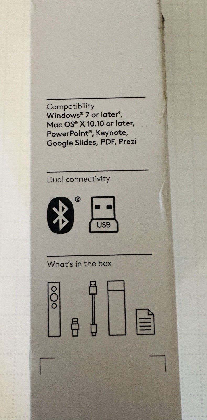 Logitech Spotlight Presentation Remote