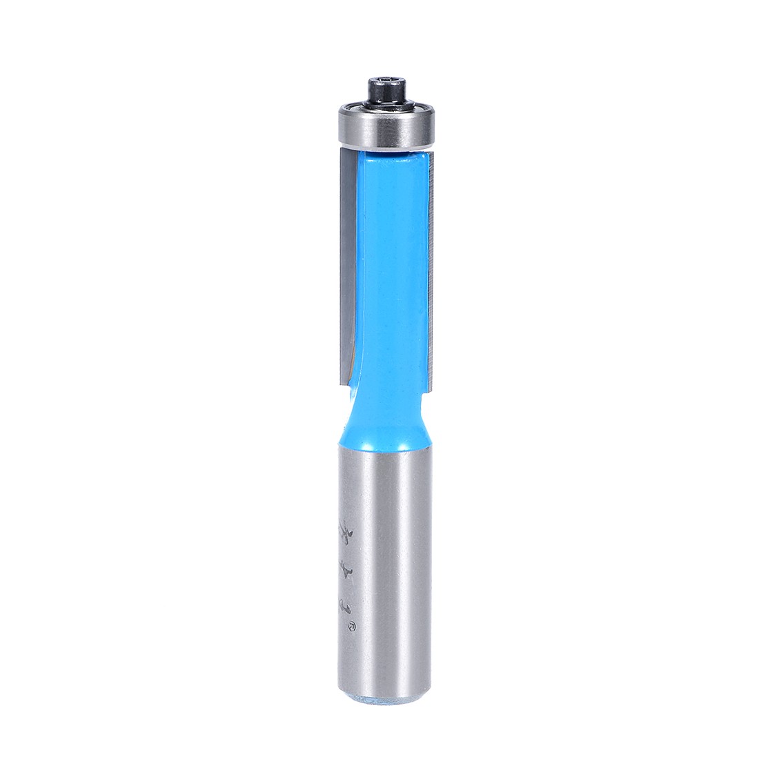 Router Bit 1/2" Shank 1/2 Dia Flush Trim w Bearing 2 Flute Carbide Milling Tool