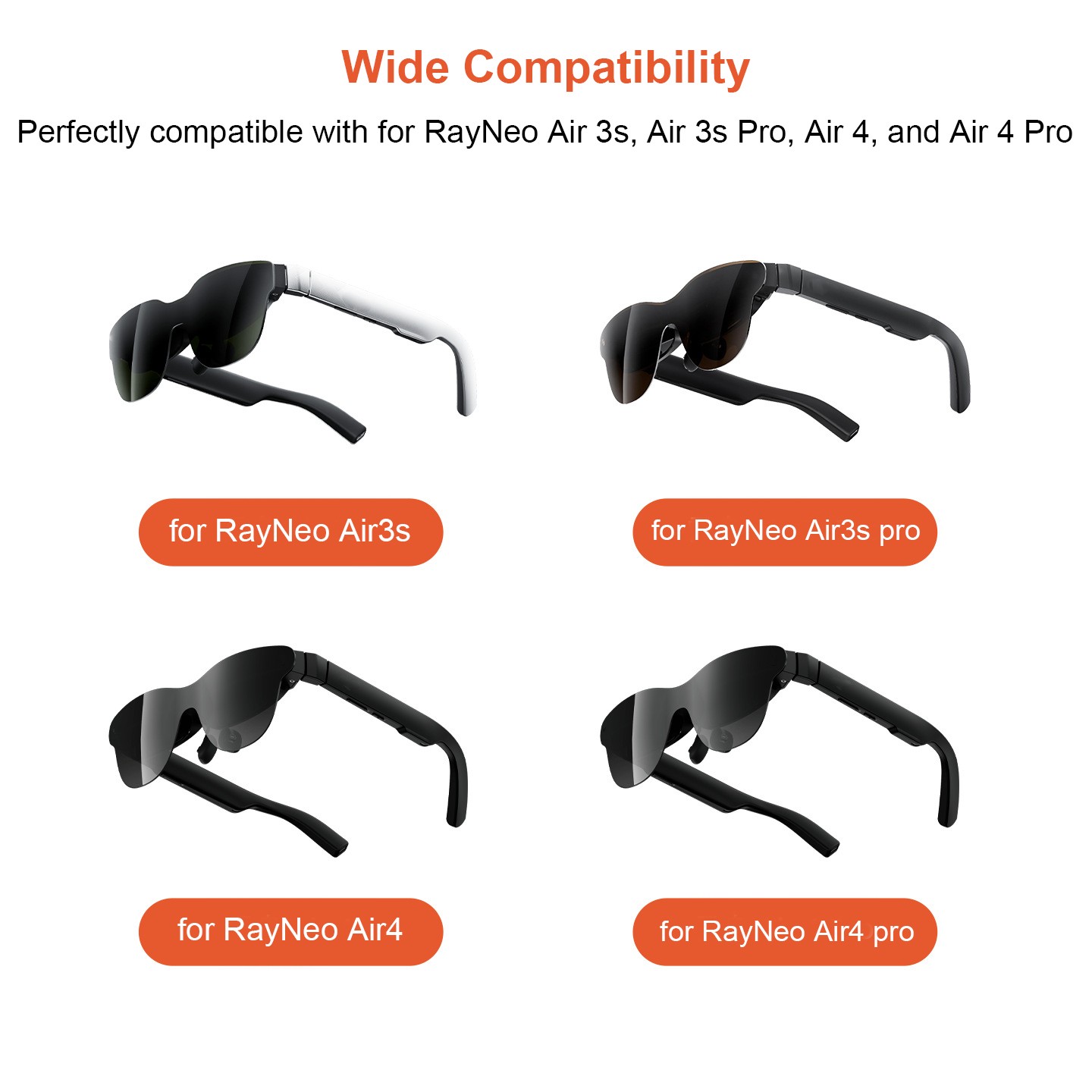 Flip Up Light Shield Cover for RayNeo Air 3s Air 4 Air 3s Pro Air 4 Pro Protect