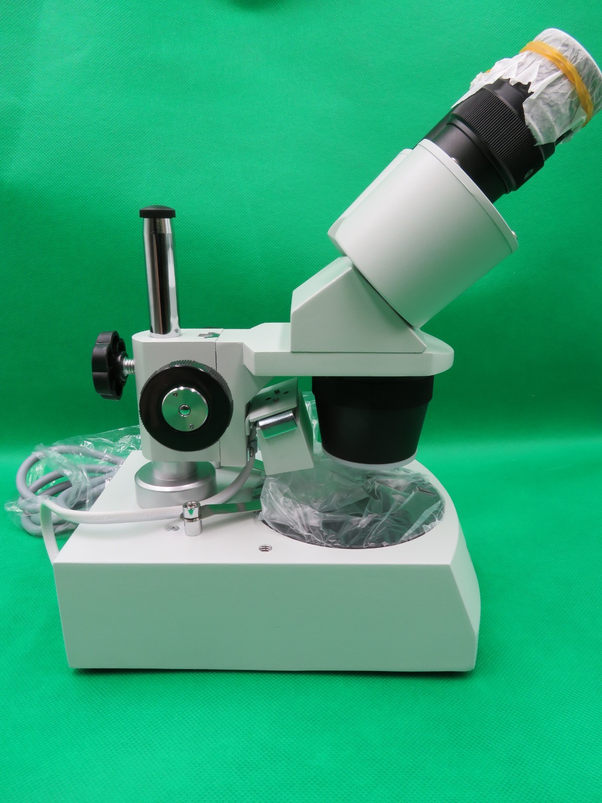 AmScope SE306R-PZ Binocular Stereo Microscope on a Pillar Stand