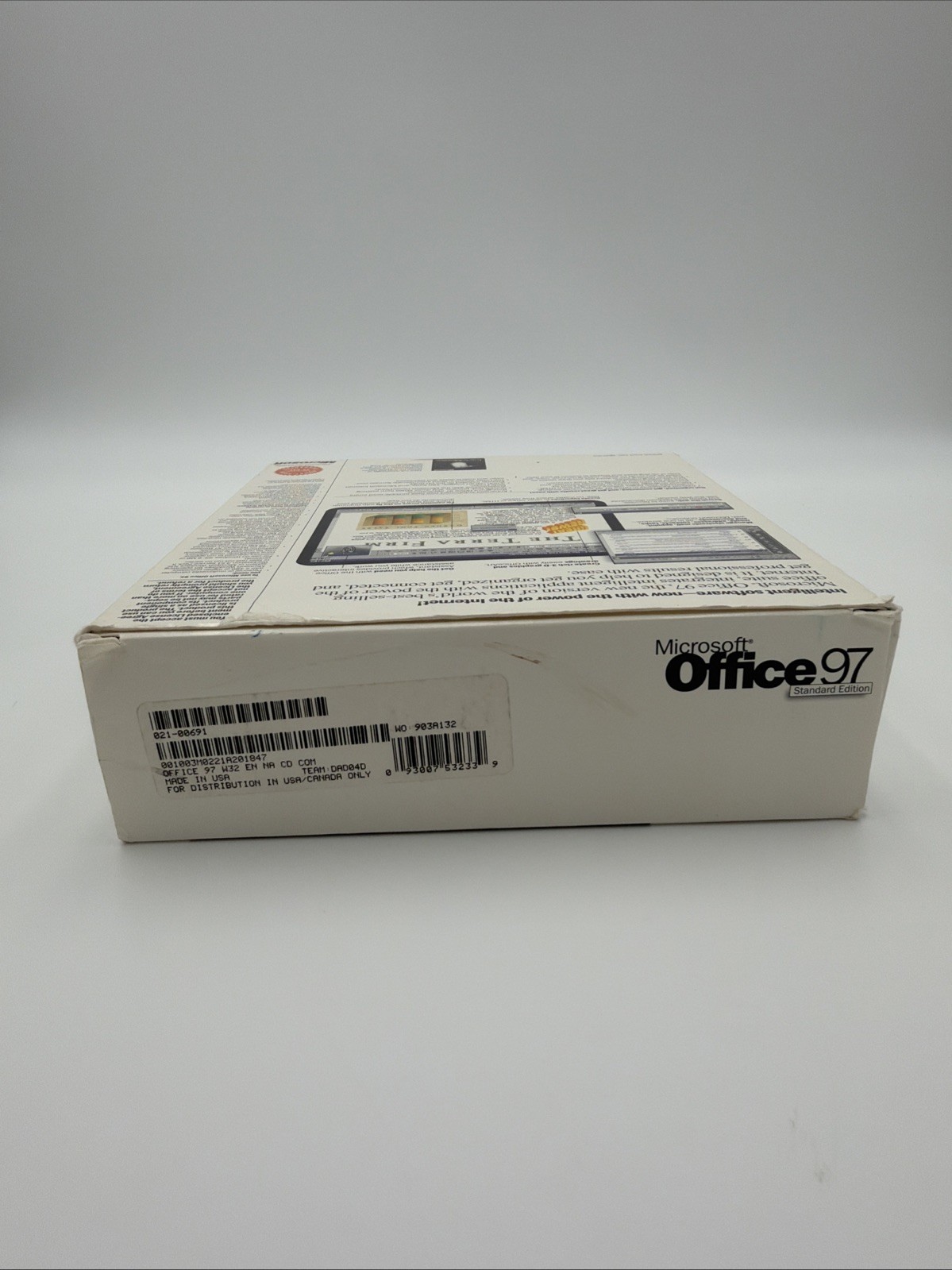 Microsoft Office 97 Standard Edition Complete Big Box CD-ROM Windows 95 NT