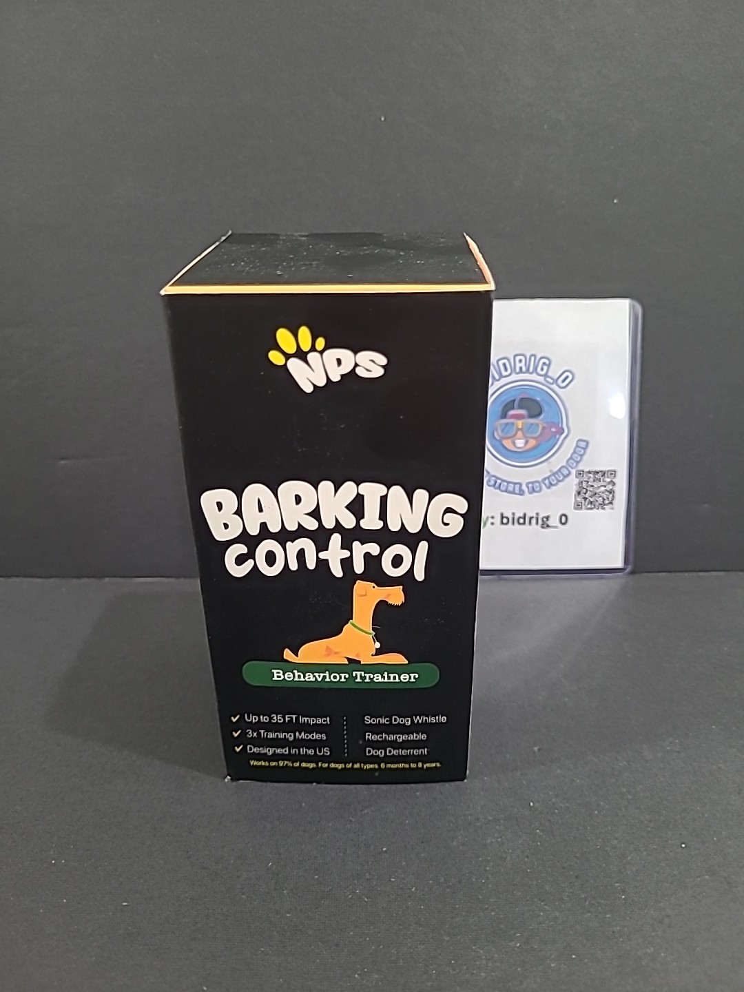 NPS Alpha Dog Behavior Trainer Anti Bark Tool Barking Control Handheld Device
