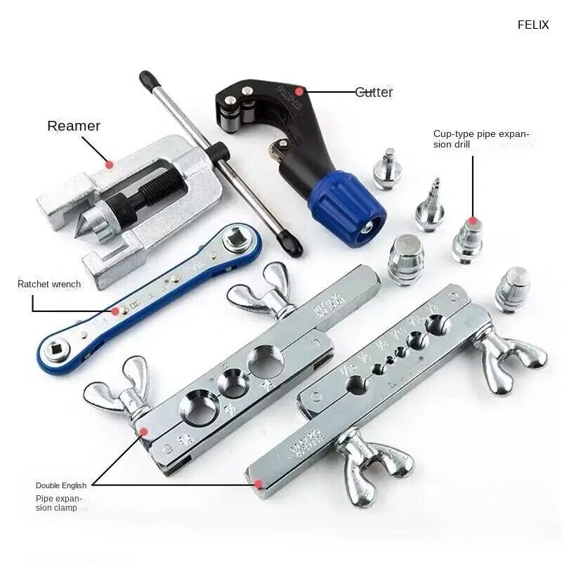 Air Conditioning Copper Pipe Flaring Expander Flaring and Rising Tube All in One