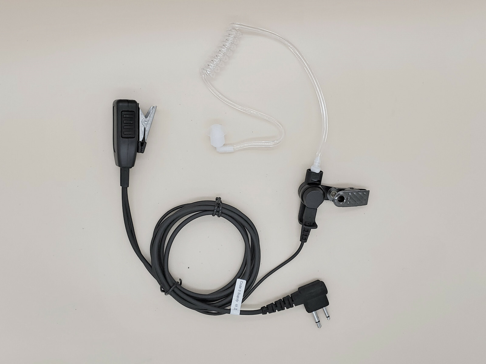 Acoustic Tube Headset For Motorola GP350 300 CP300 250 CP200 CLS01450 VL50 MU24
