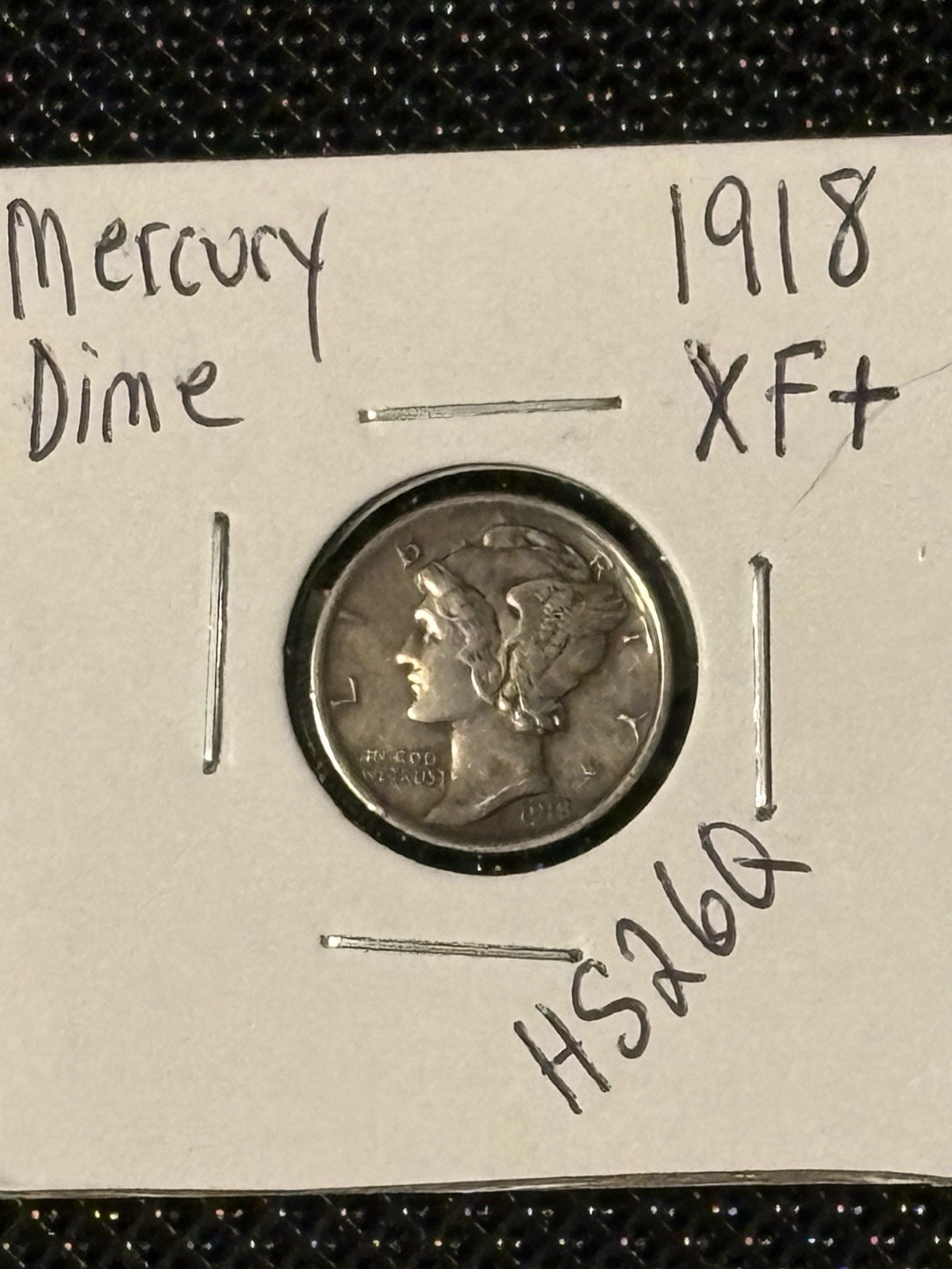 1918 Mercury Dime Higher Grade