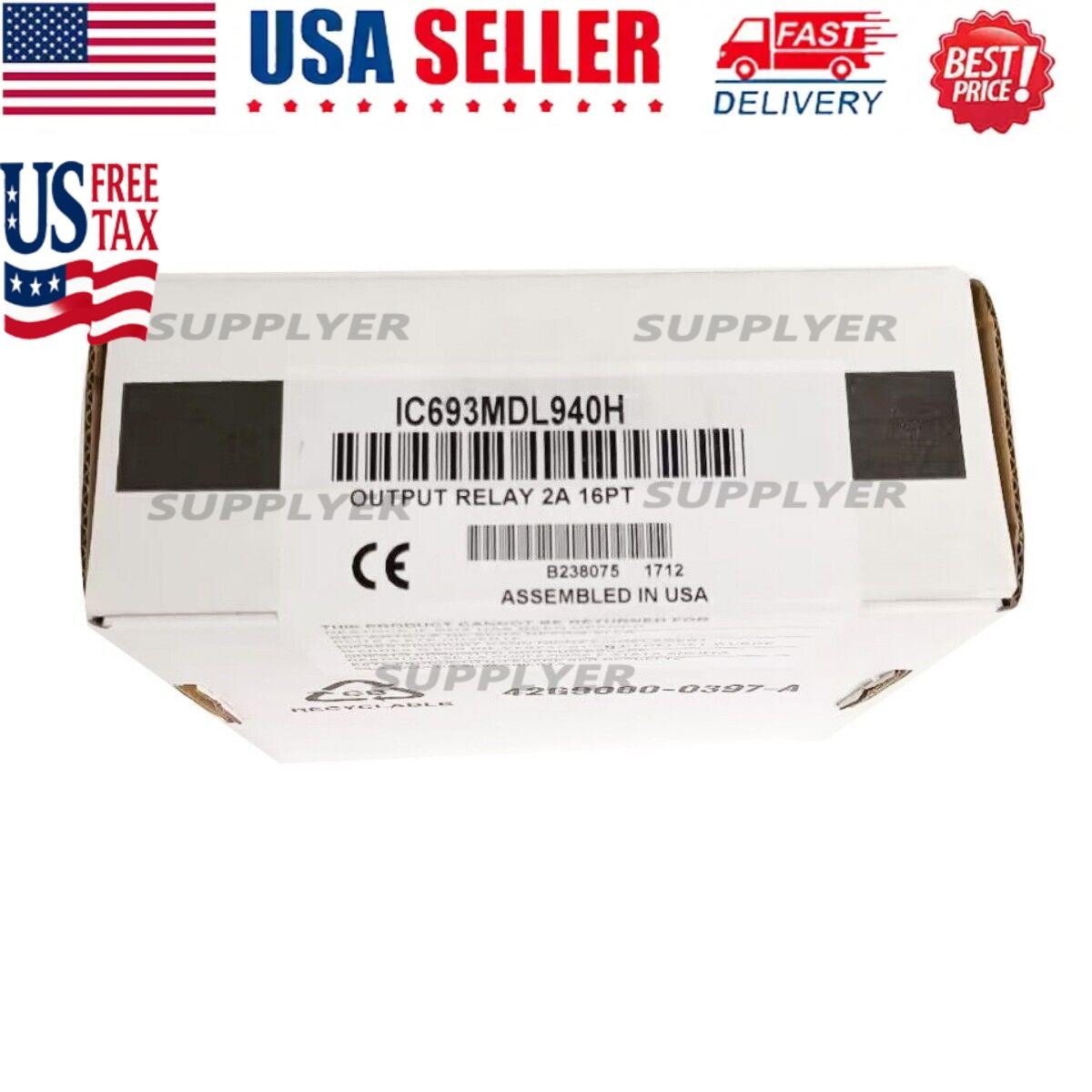 NEW in box GE Fanuc IC693MDL940H Output Module US Free TAX