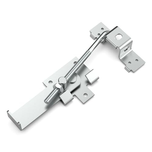 Barn Door Jamb Latch, Zink-Plated Barn Sliding Door Hardware Lock Latches with