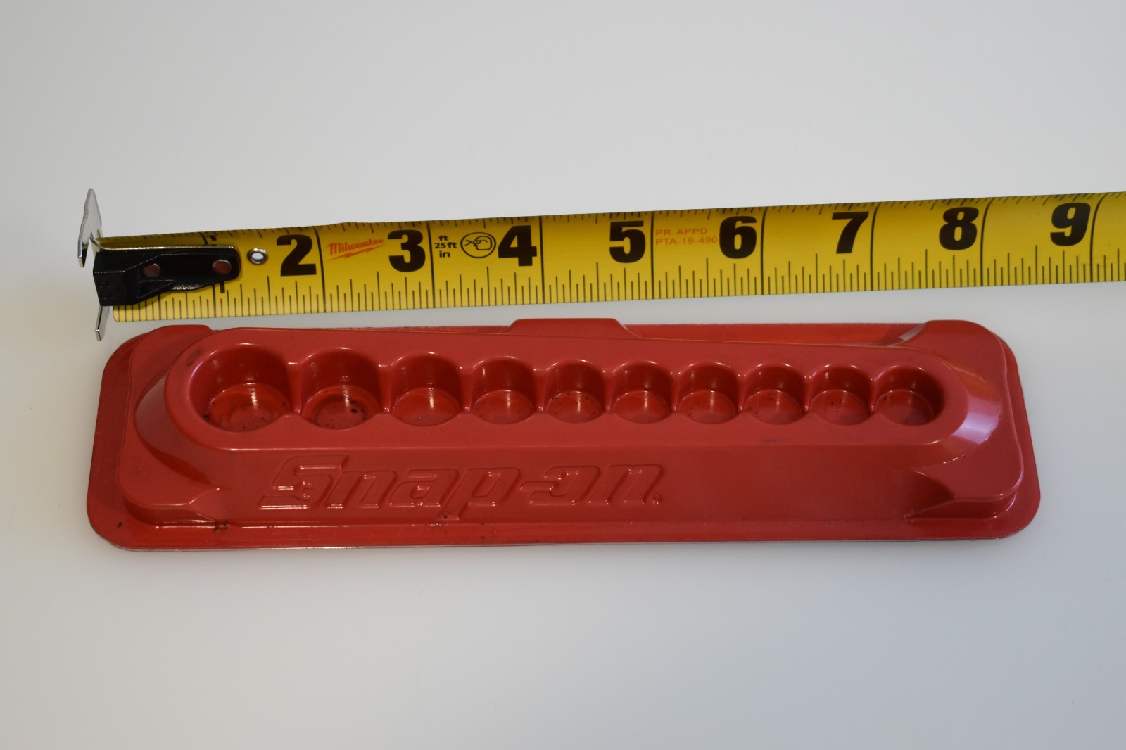 Snap On Tools PAKTY233 Magnetic Socket Tray Organizer Red