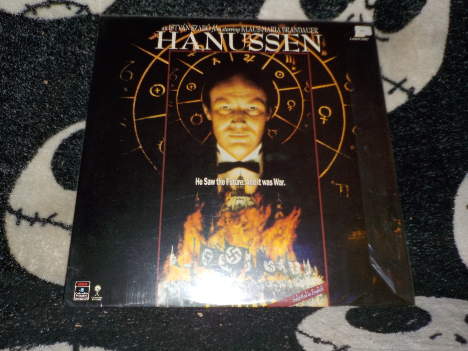 Hanussen Laserdisc LD Erland Josephson Free Ship $50