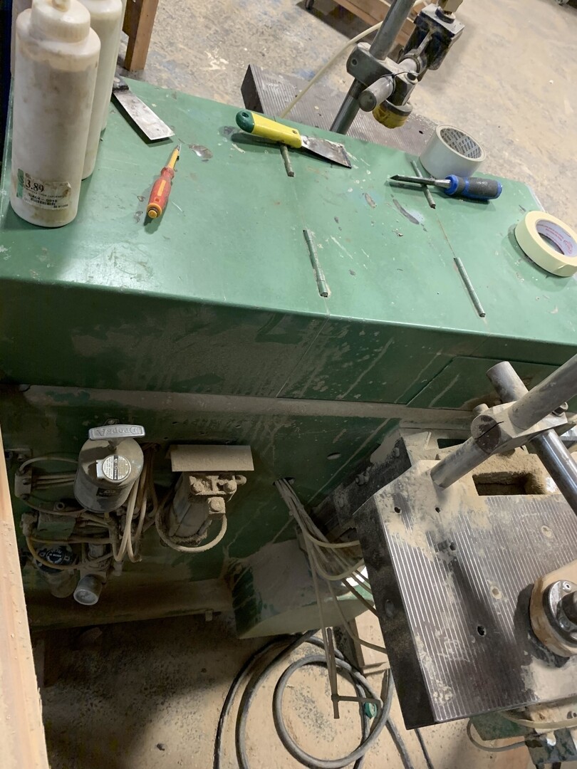 Renzo Balestrini Dual Mortising Table No. 2/CAP