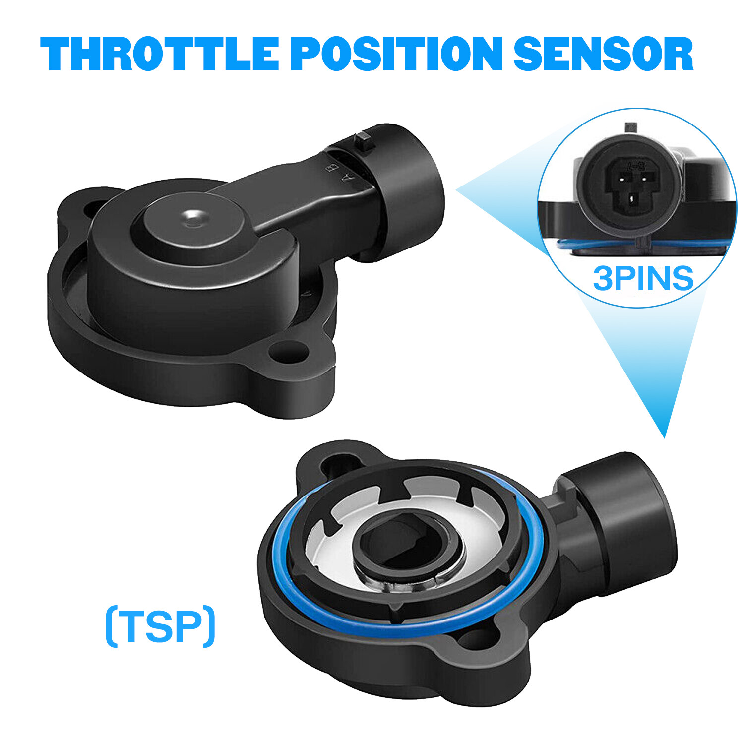 For LS Chevy GM Throttle Position Sensor and Idle Air Control Valve Set New