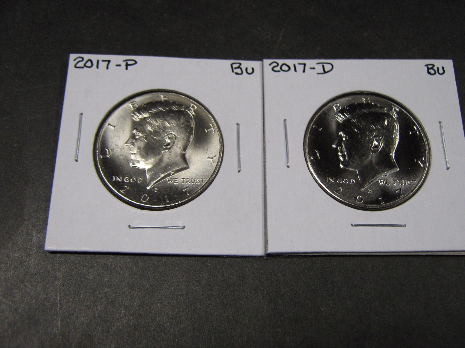 2010 2011 2012 2013 2014 2015 2016 2017 P & D KENNEDYS 16 Coins from Mint Rls