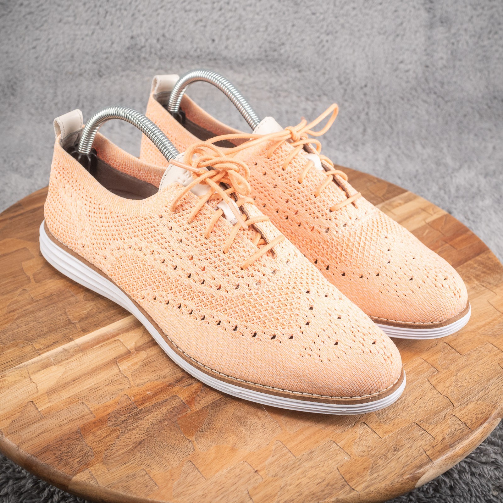 Cole Haan Original Grand Women Originalgrand Size 10 Light Orange Peach Rose Gld
