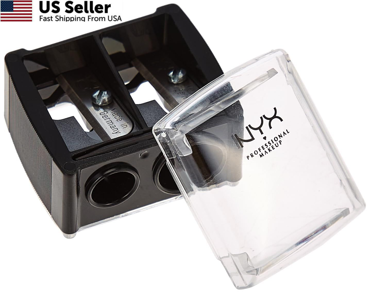 NYX PROFESSIONAL MAKEUP Sharpener 1 Count (Pack of 1)