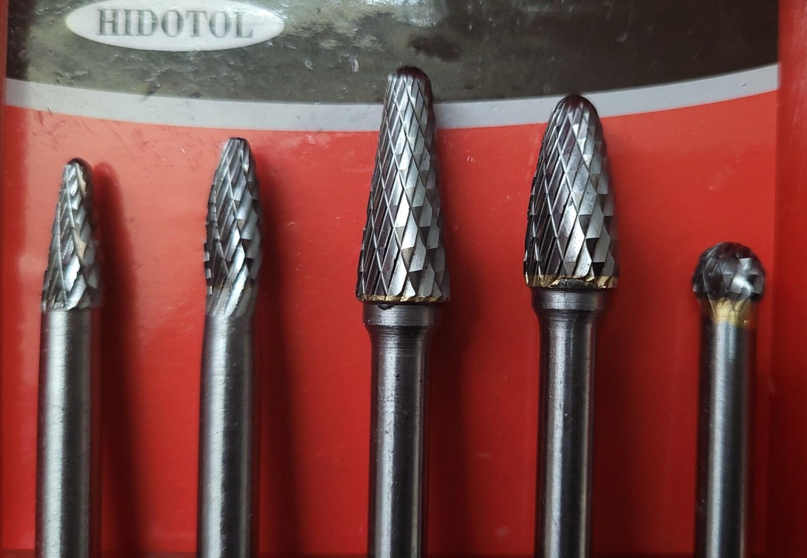 Aluminum Cutting Bits Carbide Burr Set 10 Pieces With 3mm1/8inch For Die Grinder
