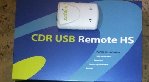 Two Schick CDR HS Remote HUB w/USB Cord/Mount w/box 2007 (FOR BLACK SENSORS)
