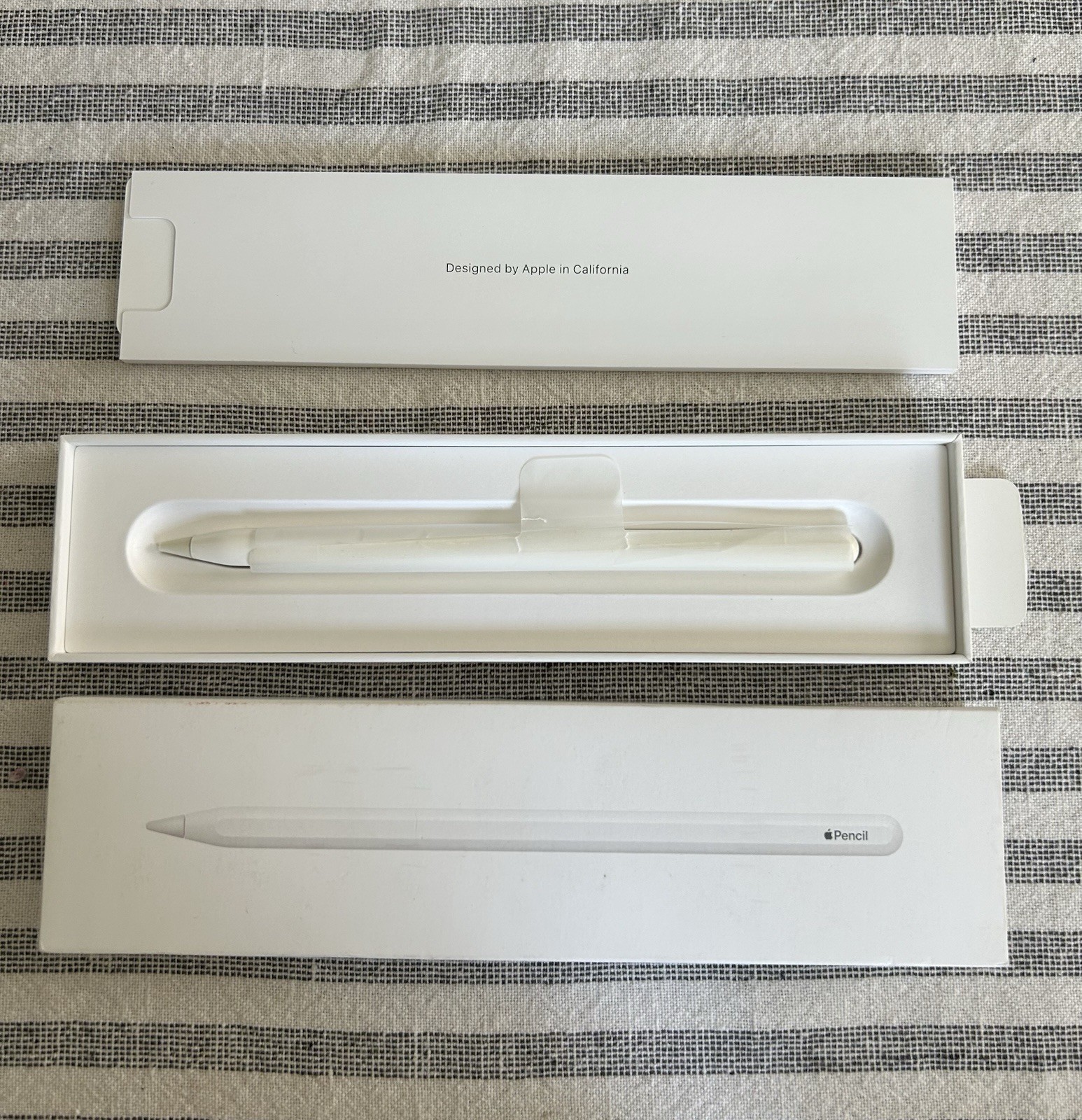 Apple Pencil 2nd Generation A2051 MXN43AM/A White NEW Unused Genuine Apple