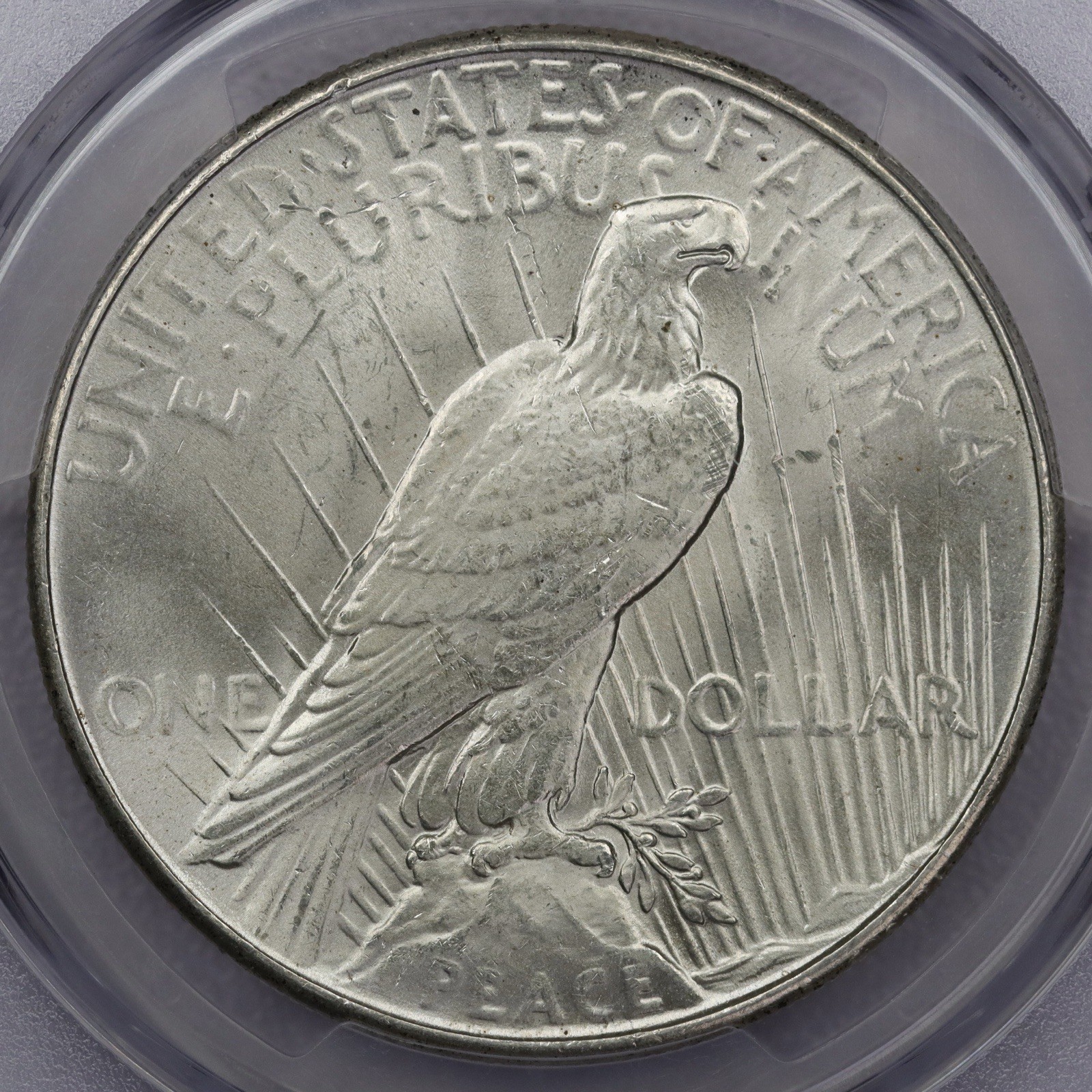 1935 Peace Silver Dollar - PCGS MS 64