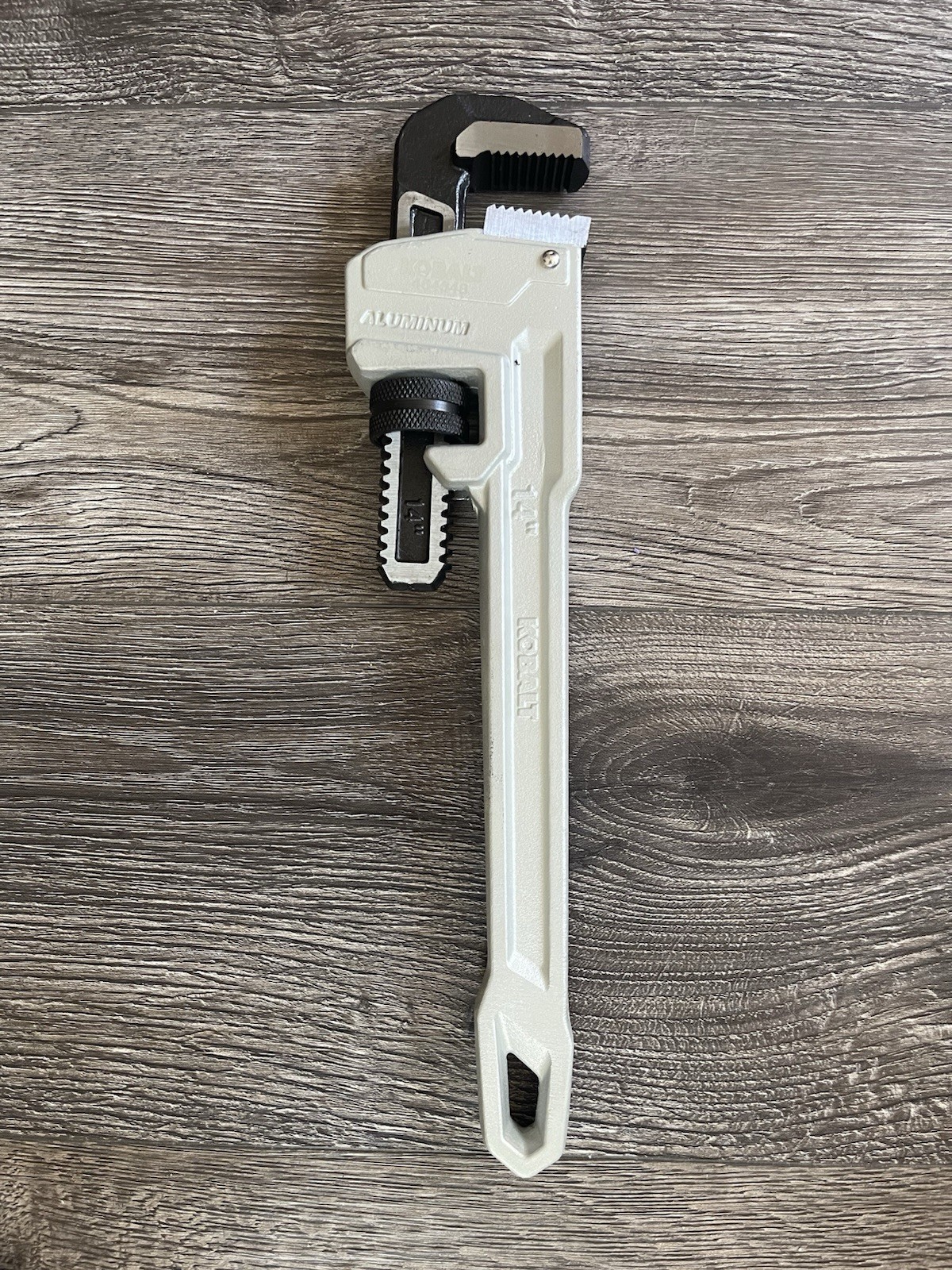 NEW! Kobalt 14" Aluminum Pipe Wrench Model #55778 • Item #464648