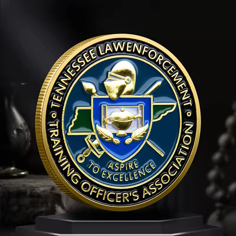 Tennessee Law Enforcement Training Officers Association Challenge Coin