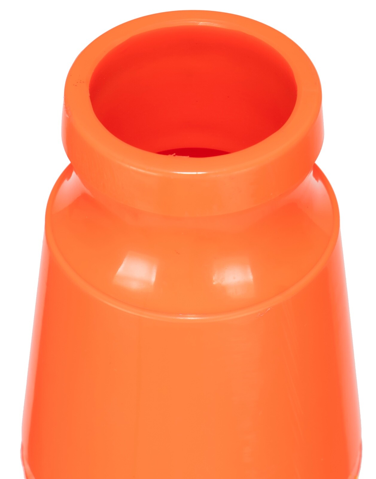 OrangeGear® 12" 2 lb. Black Base Orange PVC Traffic Cone (10 Pack)