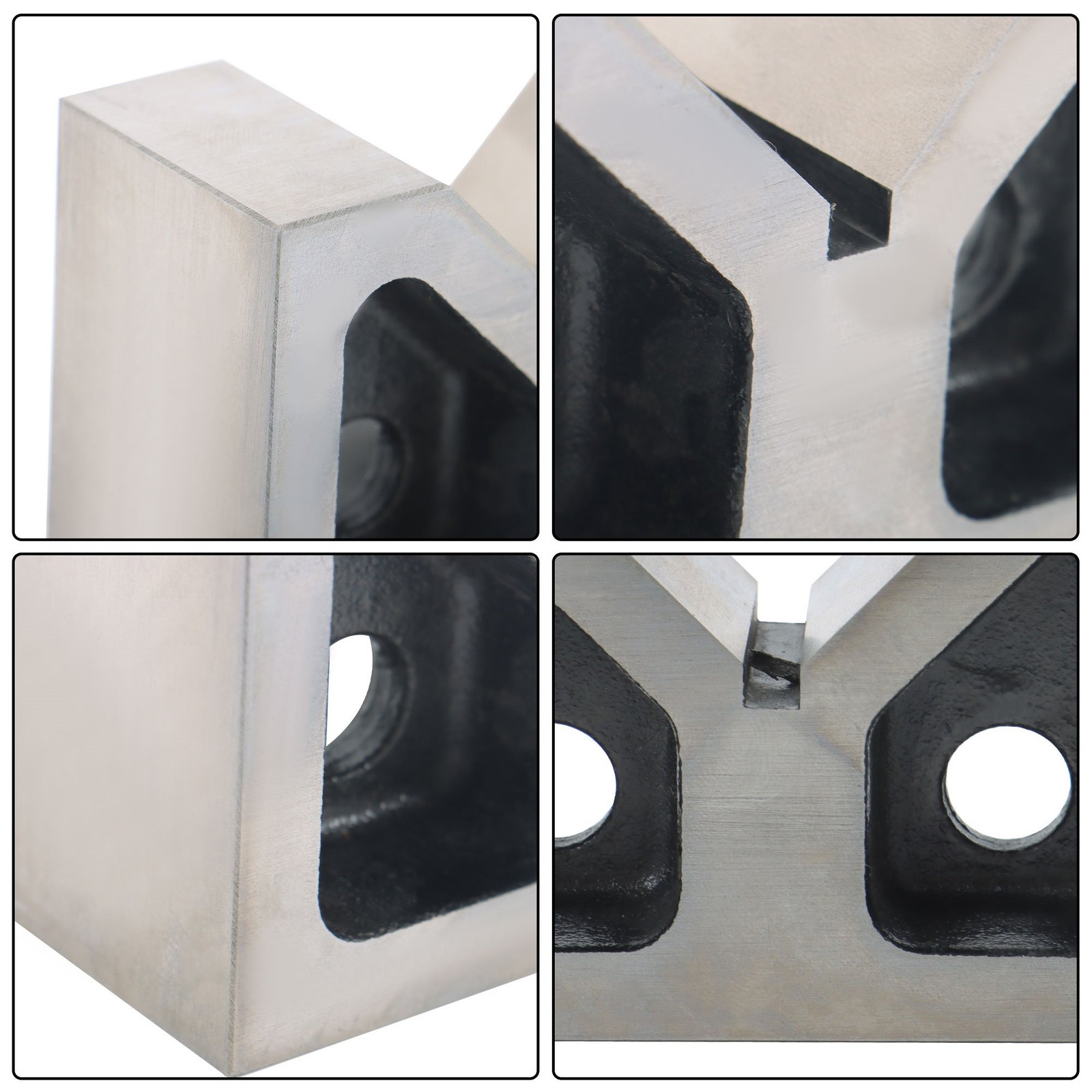 Cast Iron Pair Of 4inches x1-5/8inches x2-5/8inches 90° V-Blocks V-Block Ground