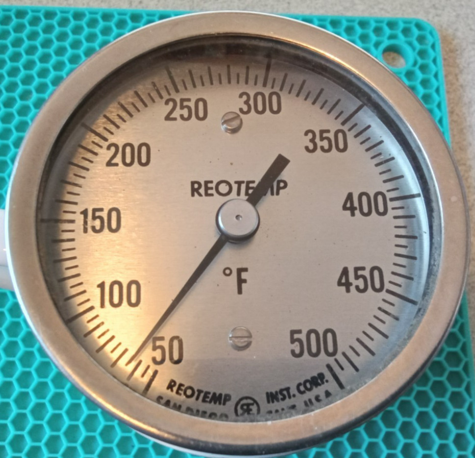 REOTEMP  50-500°F  Thermometer   3" FACE     Fast Shipping