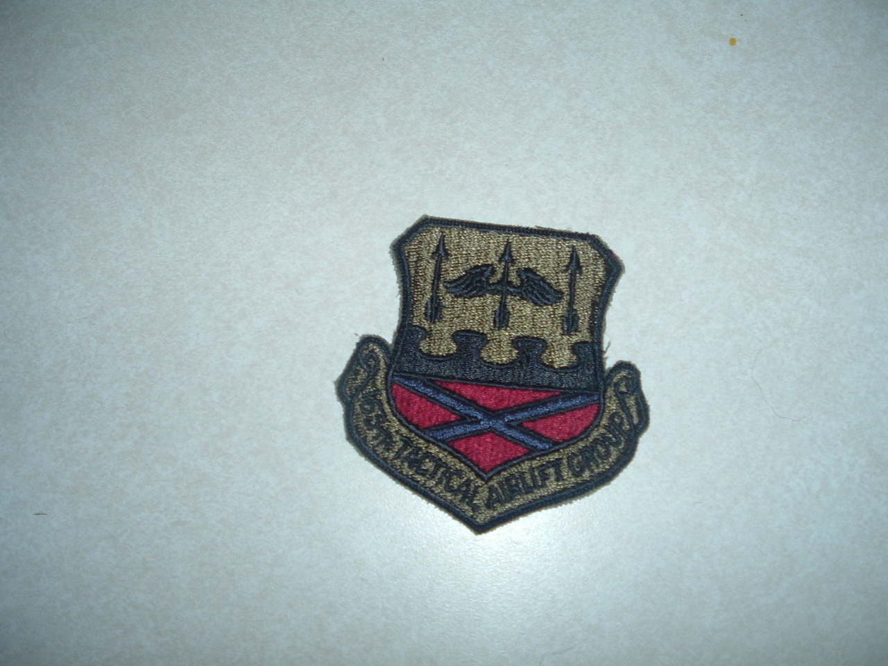 GENUINE US MILITARY PATCH US AIR FORCE POCKET 165THH TACTICAL AIRLIFT GROUP