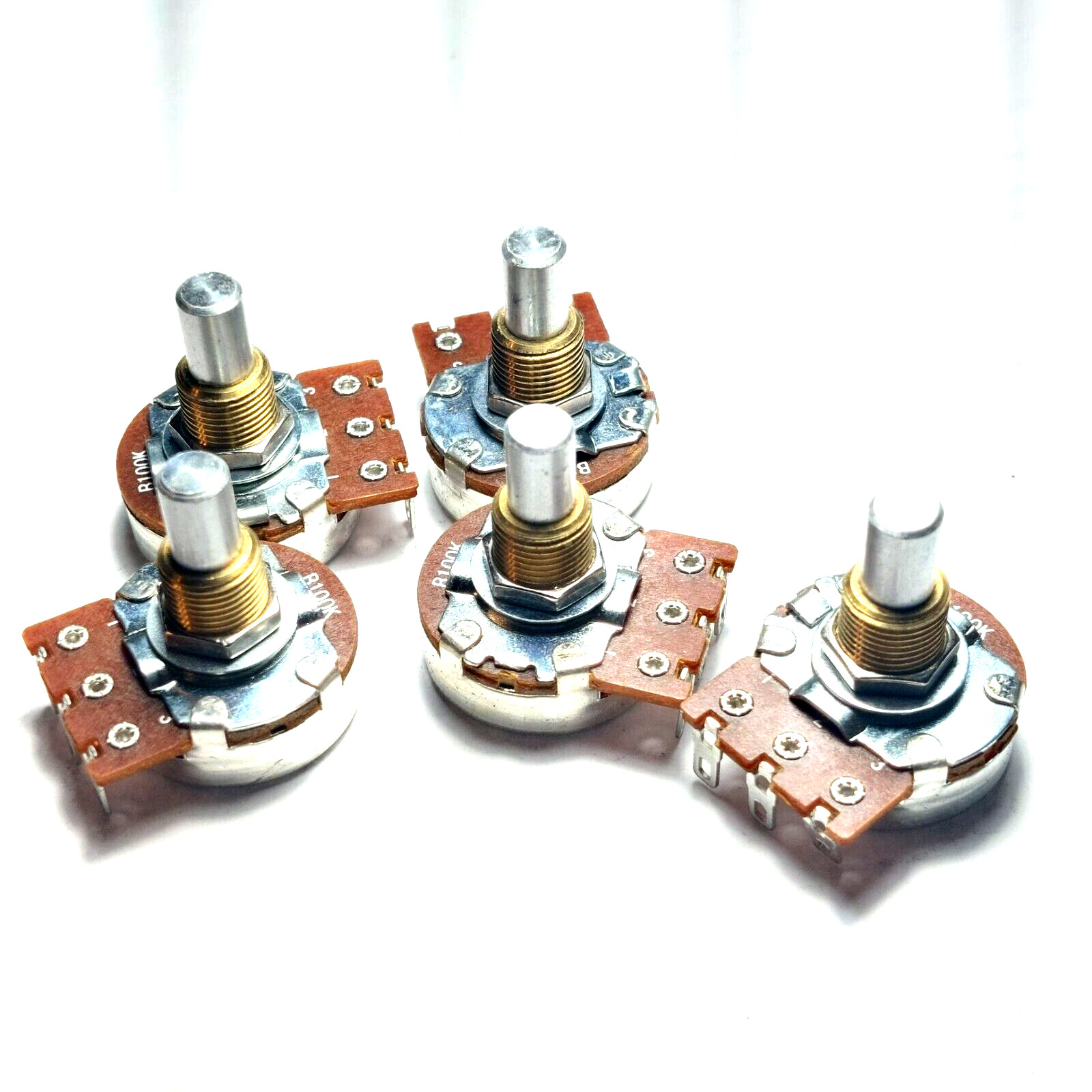 Bourns R-VB-100KL Potentiometer Linear Solid Shaft Resistance QTY 5 pack