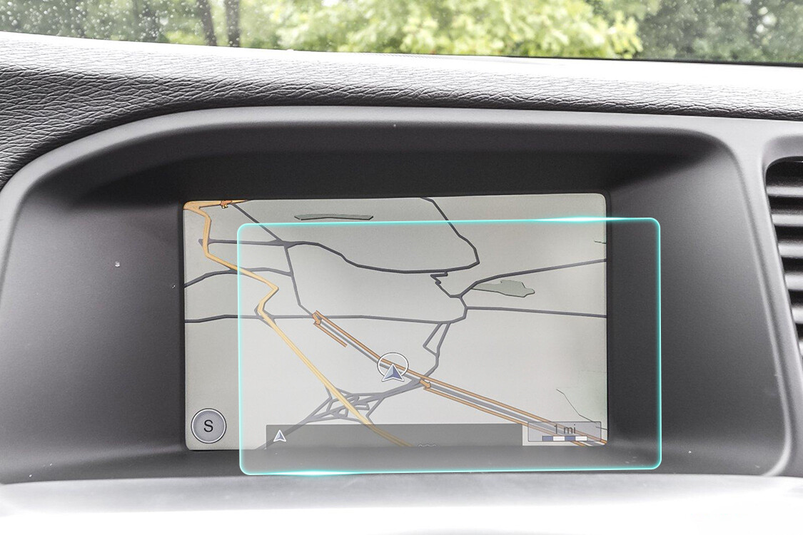 Crystal Clear Screen Protector for 2012 Volvo S60 Vehicle Navigation
