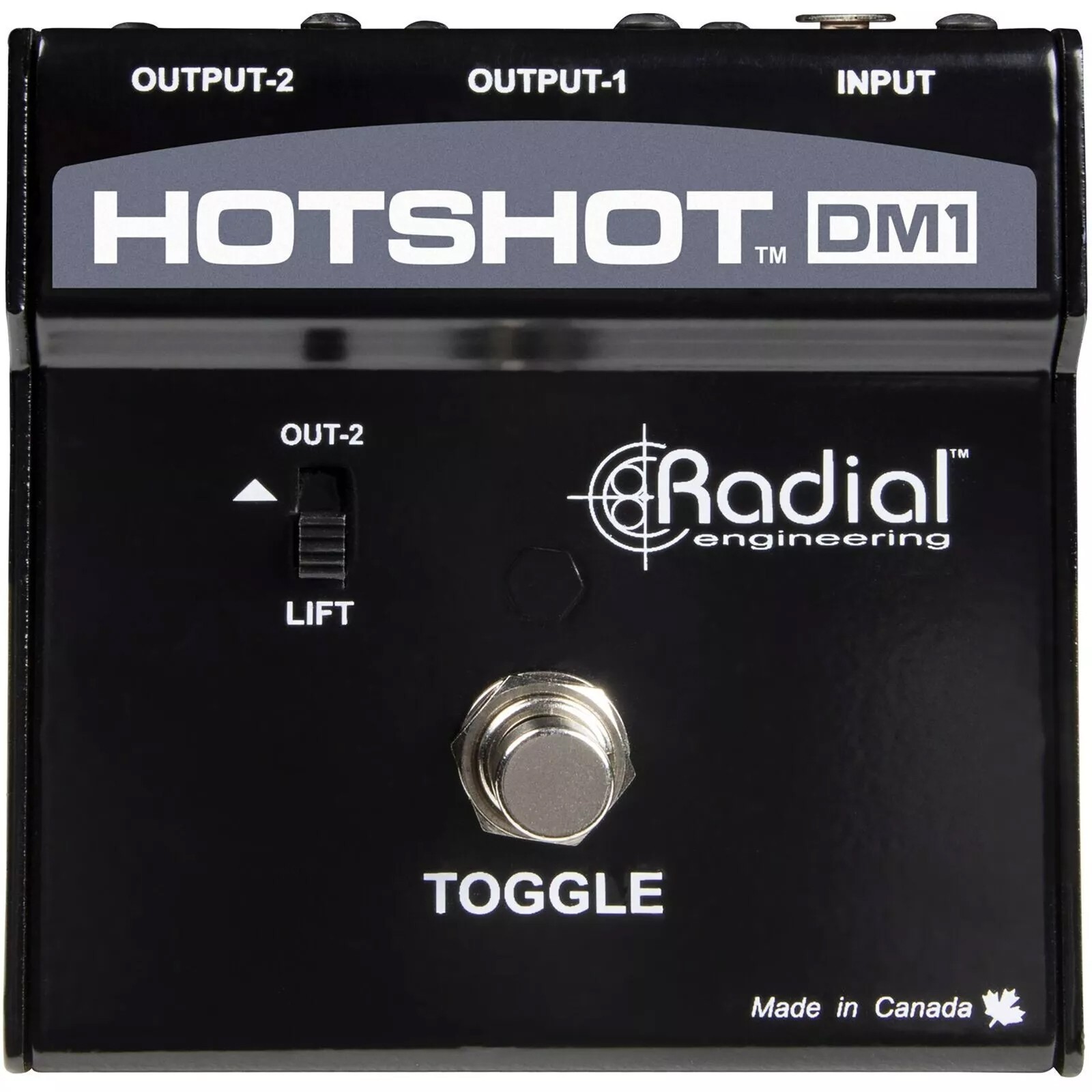 Radial HotShot DM1 Microphone Signal Footswitch Shot Shot DM-1 DM1 DM 1 - In Box
