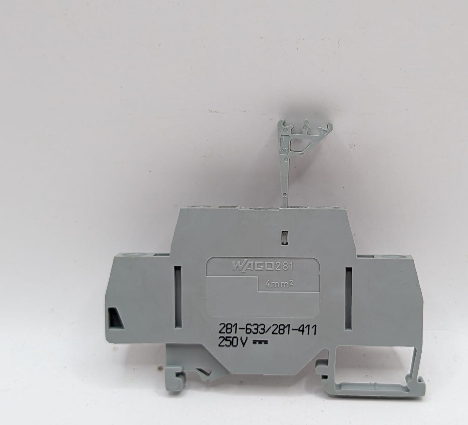 Wago 281-633/281-411 Double Deck Terminal M.1 Diode / 1 Piece