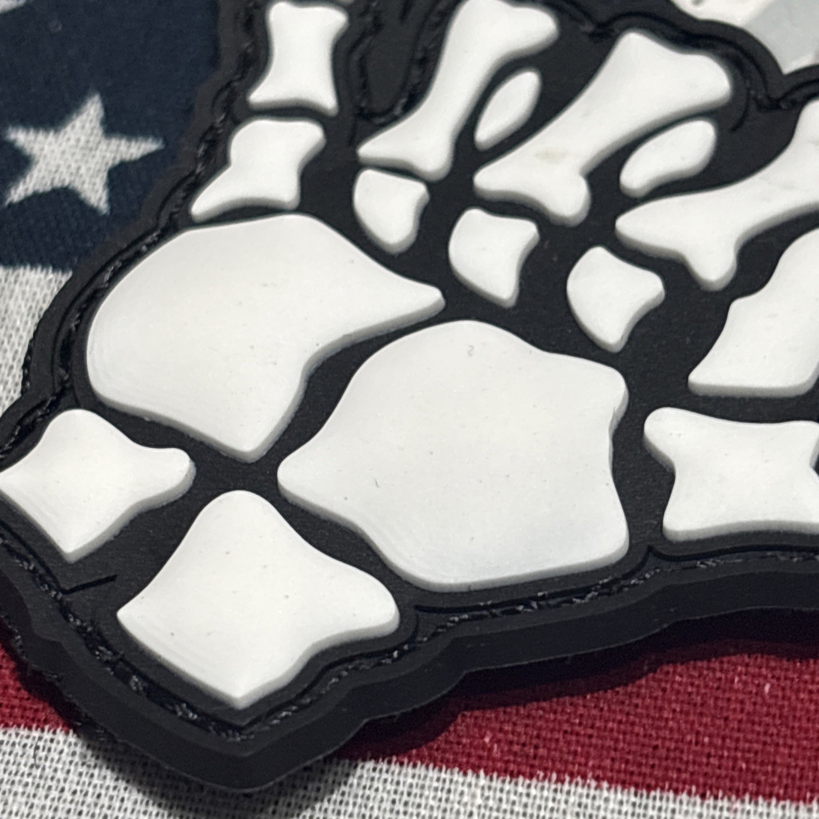 PvC 3D Hang Loose… B&W Morale Tactical Hook And Loop Patch High Quality 3d