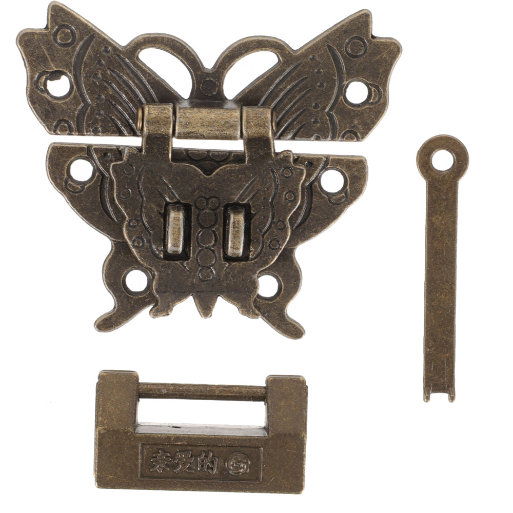 Combination Lock for Locker Antique Tool Box Vintage Padlock