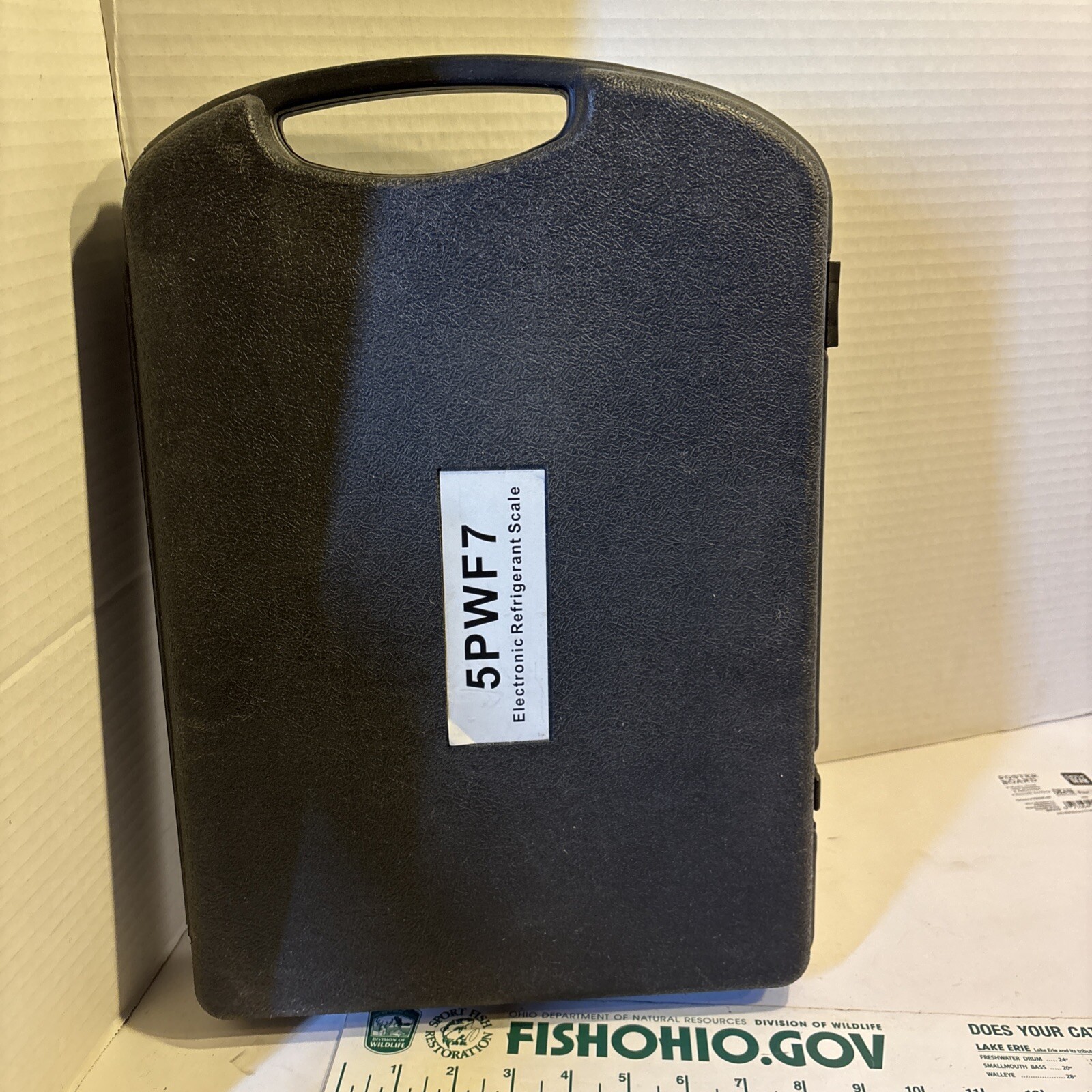 ZORO 5PWF7 ELECTRONIC REFRIGERANT SCALE PROGRAMMABLE