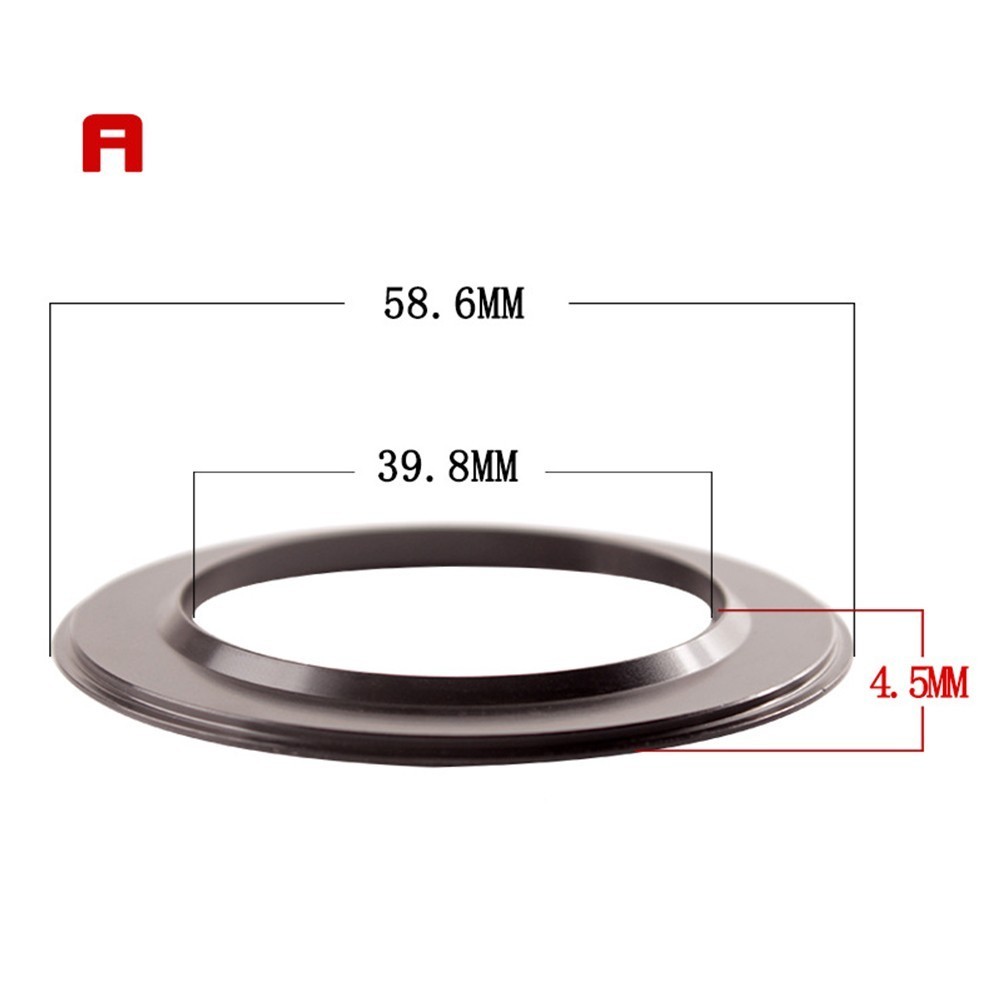 Fork Adapter Replace Earphone Base Rings Replace Bottom Gear Conversion Seat