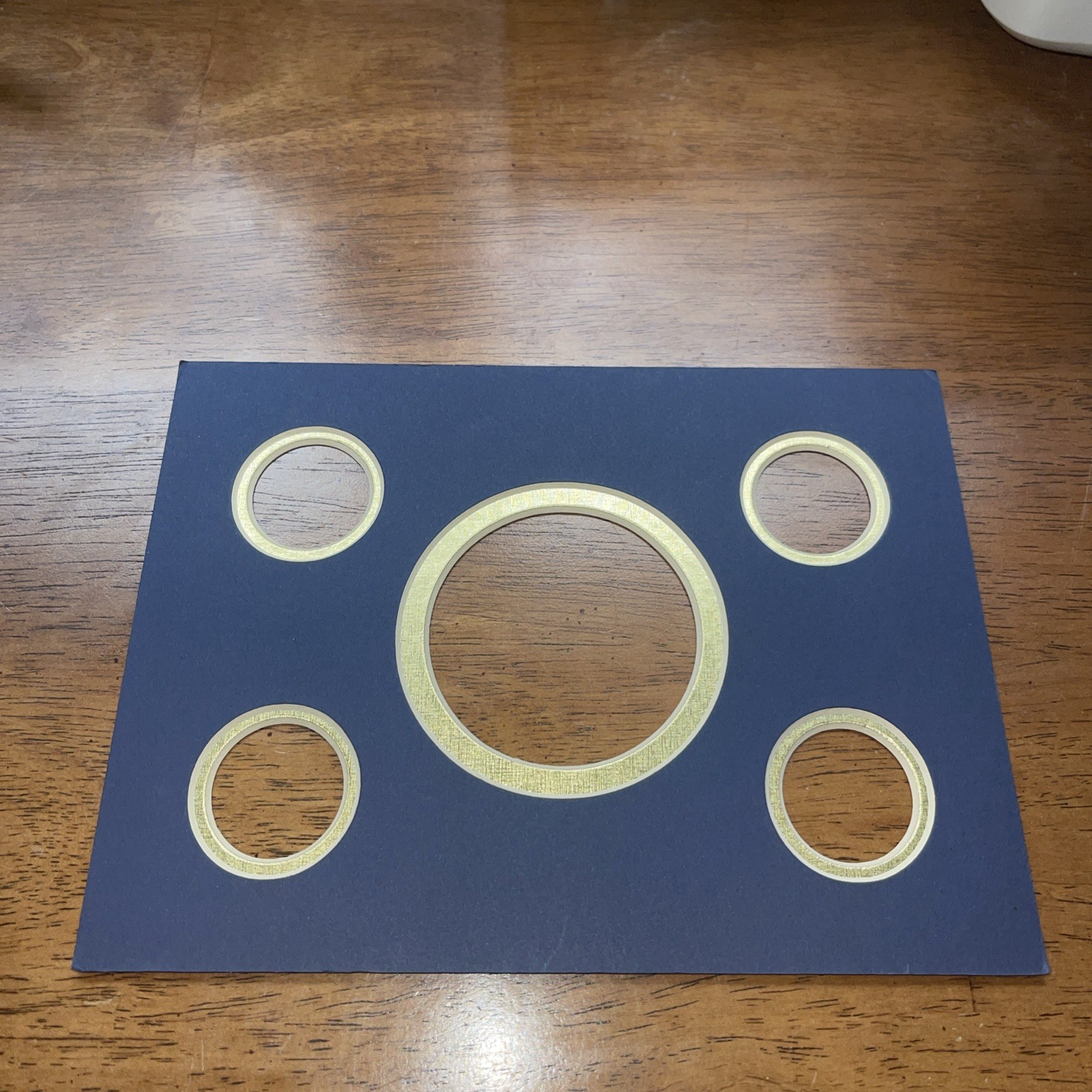 6"X8" Double Mats With Cut-Outs For US Coins And/Or Collectibles