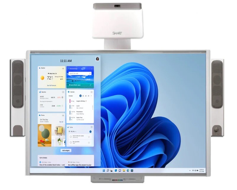 77” SBM680 INTERACTIVE SMART BOARD AND UF70 SHORT THROW HDMI PROJECTOR WARRANTY
