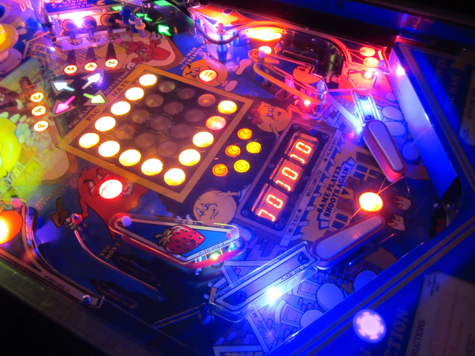 PacMan - NON GHOSTING Lighting Kit custom SUPER BRIGHT PINBALL LED KIT