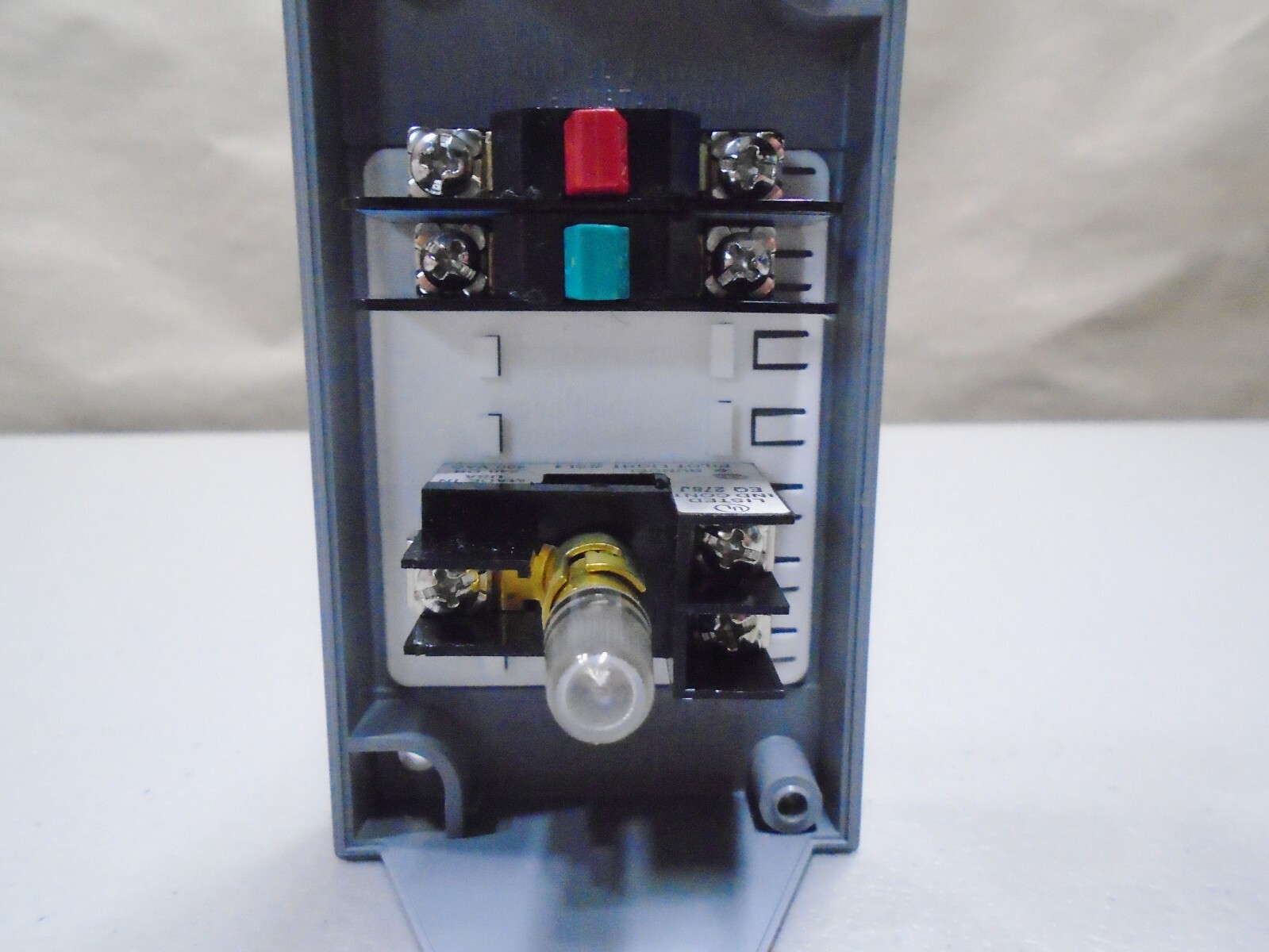 NEW Gould 2A048 Operator Stop Switch Selector H12K27S with Indicating Light