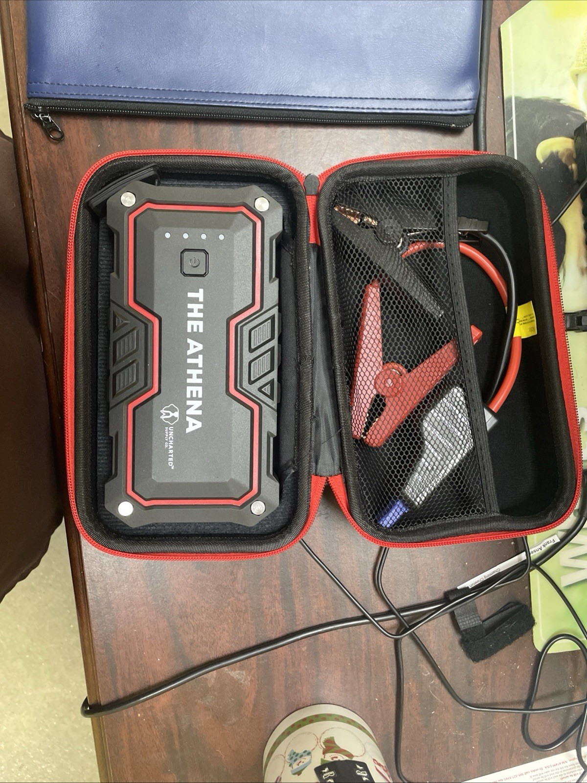 Uncharted Supply Co The Athena Portable Jump Starter Energy System 16k MAh