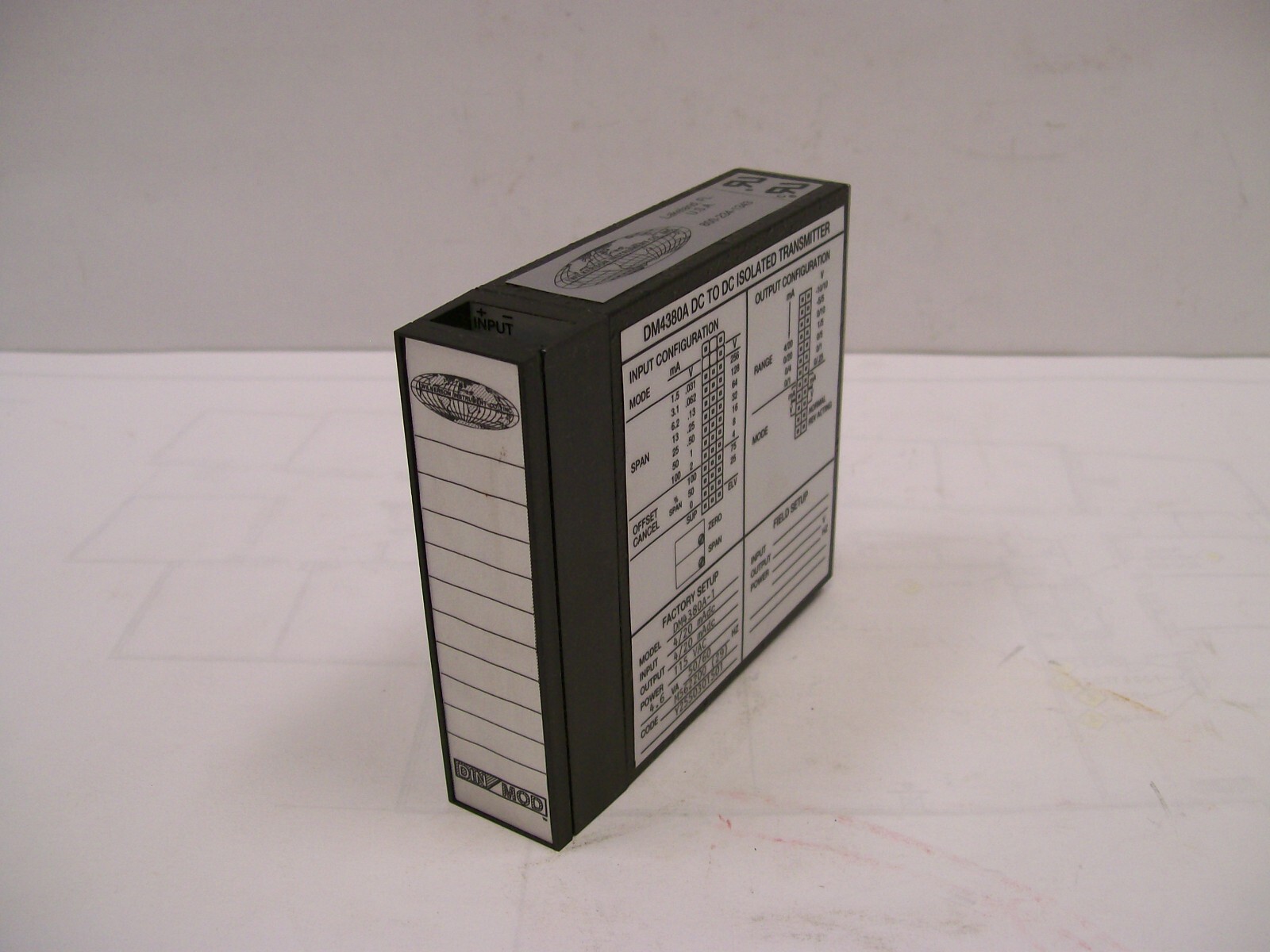 NEW TAKEOUT Wilkerson #DM4380A DC to DC Isolated Transmitter 115Volt   shrl146