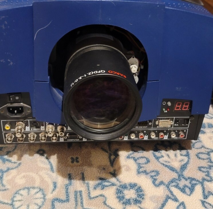 Barco Graphics 6300 DLC Multimedia Projector, Not Tested.